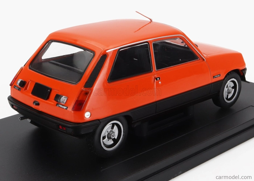 Edicola Renault R5 Mirage S 1979 1:24 Oranžová Černá