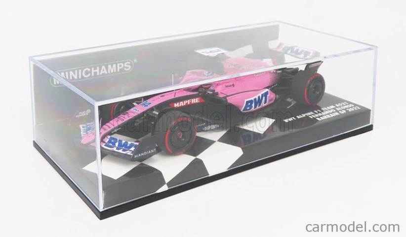 Minichamps Renault F1 A522 Team Alpine Bwt N 14 1:43, růžová