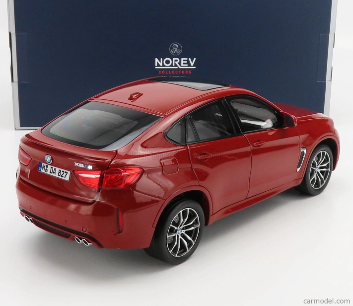 Norev BMW X6 M 2015 1:18 Red Met