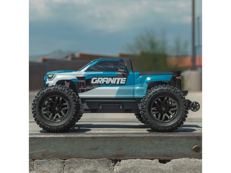 RC auto Arrma Granite 223S BLX 1:10 4WD RTR DSC, ocelová