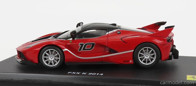 Edicola Ferrari Fxx-k N 10 2014 1:43 Červená čierna