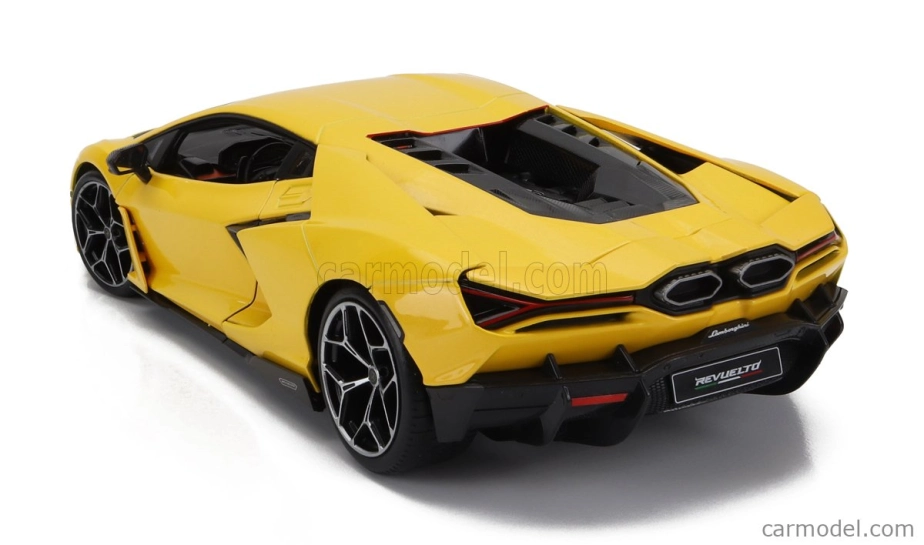 ROZBALENÉ – Maisto Lamborghini Revuelto Hybrid 2023 – Exclusive Carmodel 1:18 Giallo Inti – Žltá