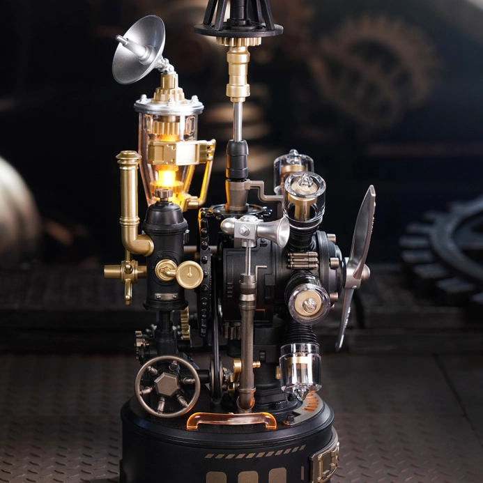 RoboTime 3D mechanická skládačka Da Vinciho vrtulník