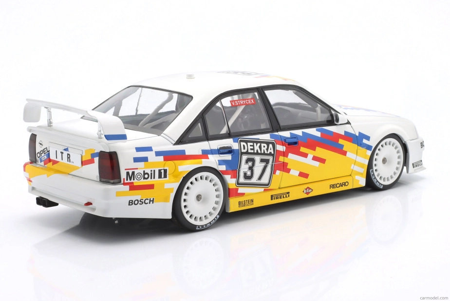 Werk83 Opel Omega 3000 Evo 500 Team Irmscher N 37 Dtm Sezóna 1991 Volker Strycek 1:18 Bielo žltá