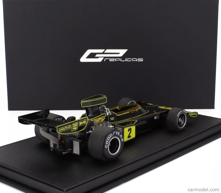 Gp-replicas Lotus F1  72e Team Lotus Jps N 2 3rd British Gp 1974 Jacky Ickx 1:18 Černé Zlato