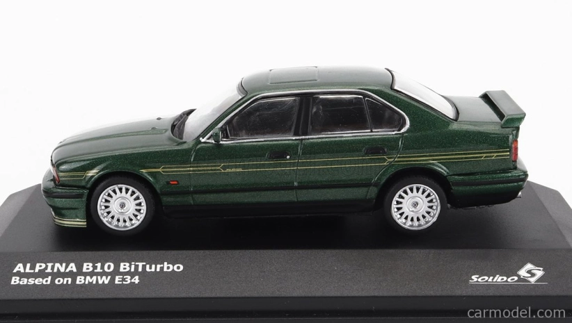 Solido BMW 5-series Alpina B10 (e34) Biturbo 1994 1:43 Zelená
