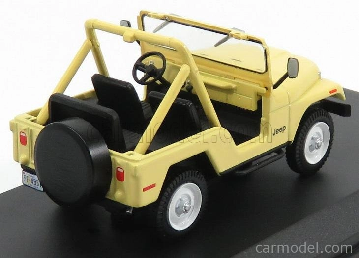 Greenlight Jeep Cj-5 Open 1976 - Charlieho anjeli (Julie Roger Car) 1:43 Béžová
