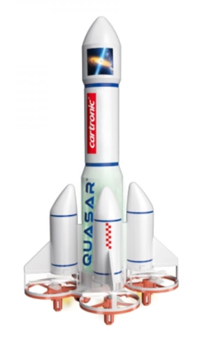 QUASAR raketový dron 2,4 GHz unikátna kvadrokoptéra LED, senzory