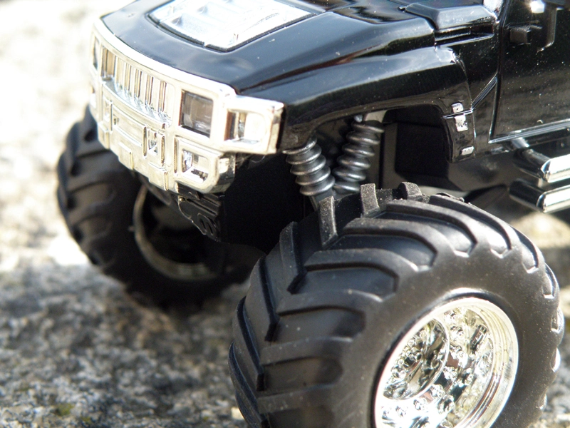 Mini RC Monster Truck, čierna