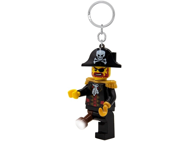 LEGO svietiaca kľúčenka – Kapitán Brickbeard