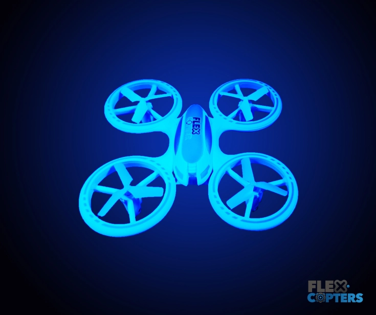 RC dron Flexcopter FX3, dvojfarebná