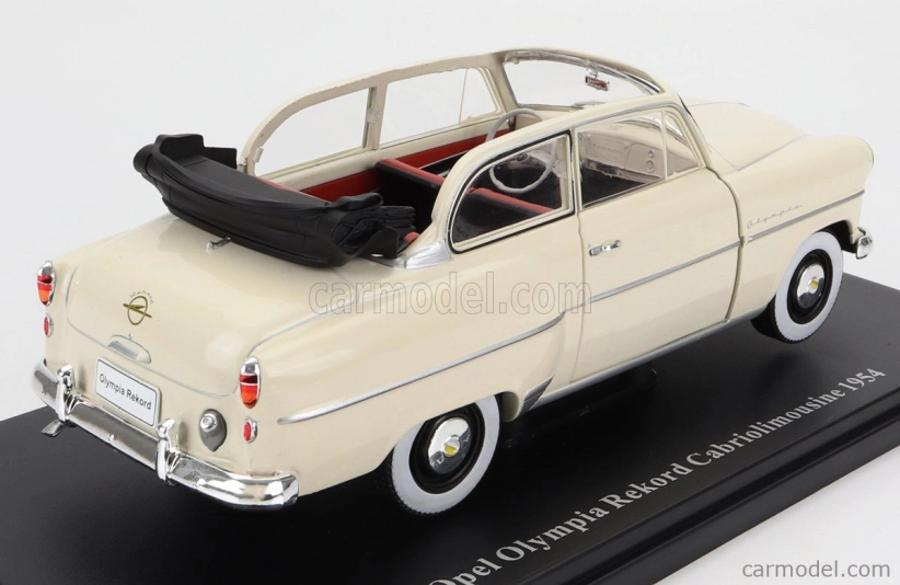 Edicola Opel Olympia Rekord Cabriolet 1954 1:24 Biela