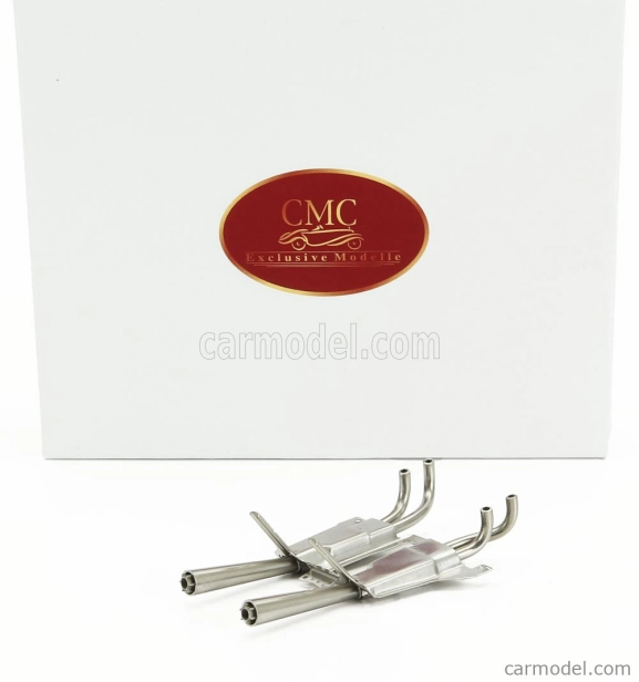 Cmc Porsche Megaphone Exhaust System (interchangeable) 904 Carrera Gts 1:18 Silver