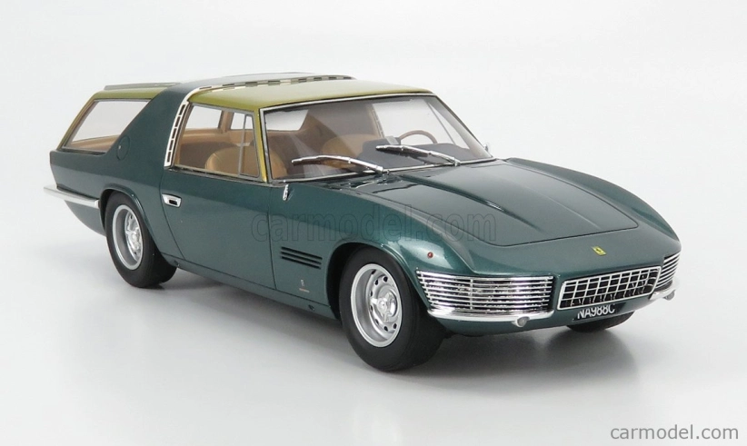 Matrix modely v mierke 1:18 Ferrari 330gt Ch.7963 Shooting Brake Vignale 1968 1:18 Green Met