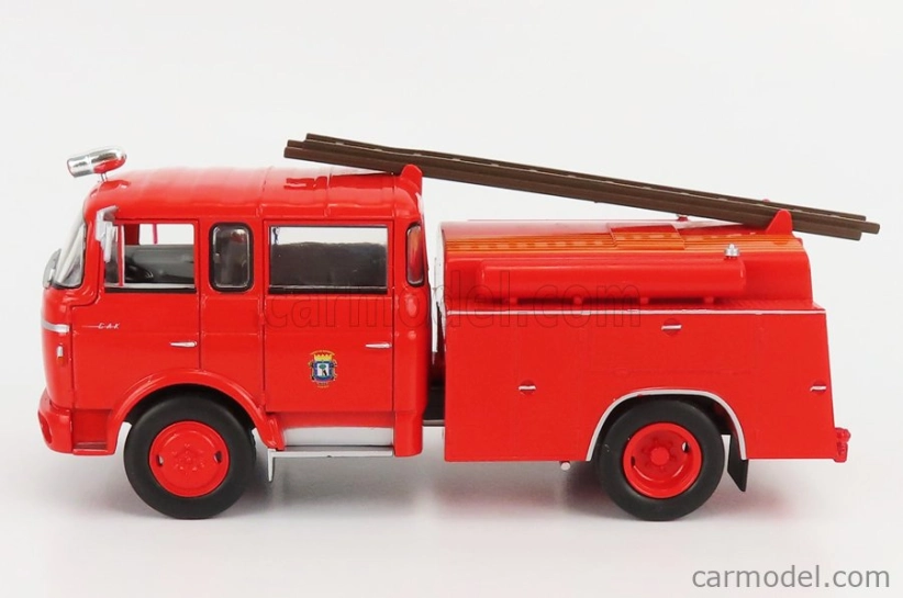 Edicola Berliet Gak 17 Ftp Hasičské auto Francúzsko 1960 1:43 Červená