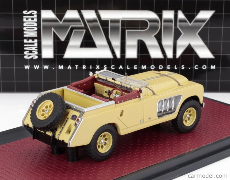 Modely v mierke Matrix Land rover 109 Bell Aurens Longnose Open 2008 1:43 Písek