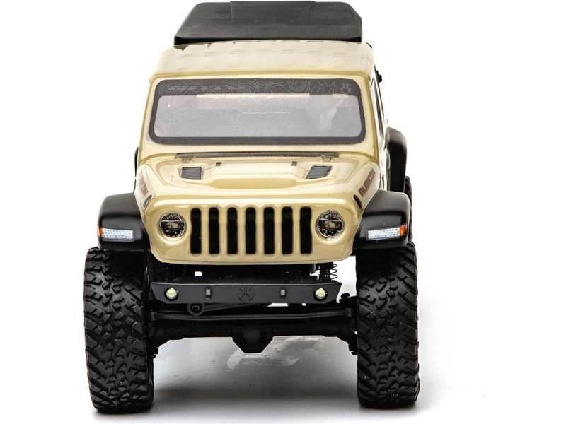 BAZAR – RC auto Axial SCX24 Jeep Gladiator 1:24 4WD RTR, krémová