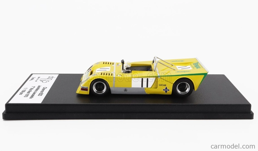 Trofeu Chevron B23 N 11 7. Rally Vila Real 1973 Jose Maria Juncadella 1:43 Žltá