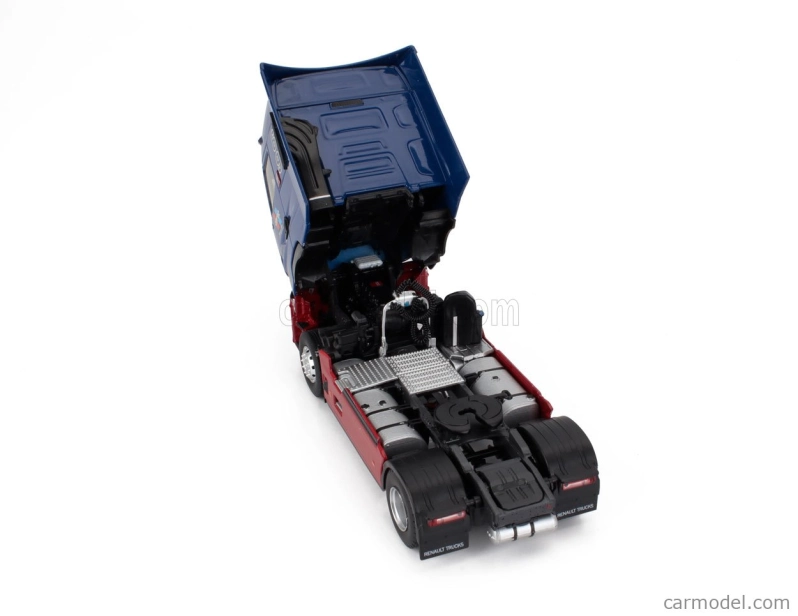 Eligor Renault T-high Truck Cassonato Deret Transports 2023 1:43 Modrá