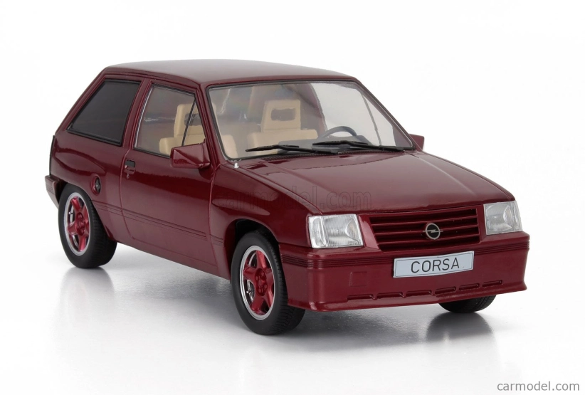 Mcg Opel Corsa A Custom 1983 1:18 Tmavě Červená