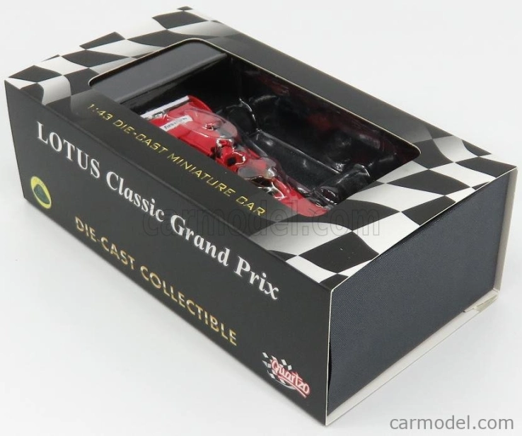 Quartzo Lotus F1  72d Team Lotus N 1 French Gp 1971 E.fittipaldi 1:43 Červené Zlato