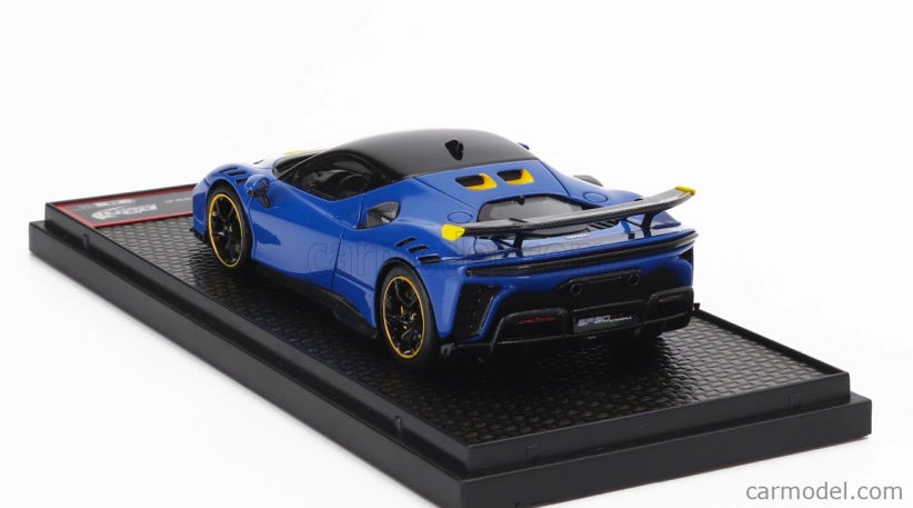 Bbr-models Ferrari Sf90 Xx Stradale 2024 1:43 Azzurro Dino - Blue Met Black Yellow