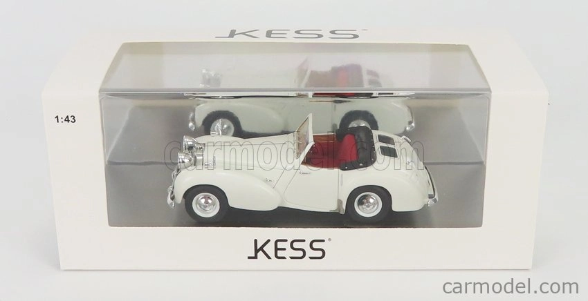 Kess-model Triumph Roadster Open 1949 1:43 White