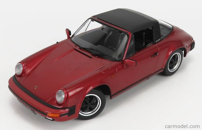 Kk-scale Porsche 911 Sc Targa 1983 - With Extra Hard-top 1:18 Red Met