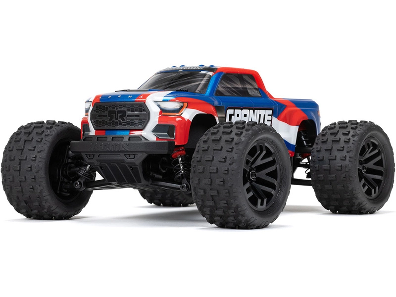 BAZAR - RC auto Arrma Granite Grom 1:18 4WD Smart RTR, modrá