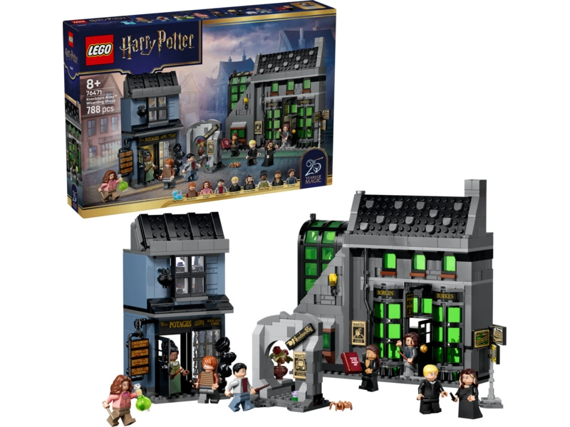 LEGO Harry Potter - Kouzelnické obchody v Obrtlé ulici