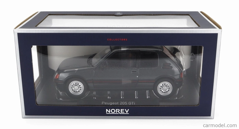 Norev Peugeot 205 1.6 Gti 1988 1:18 Graphite Grey