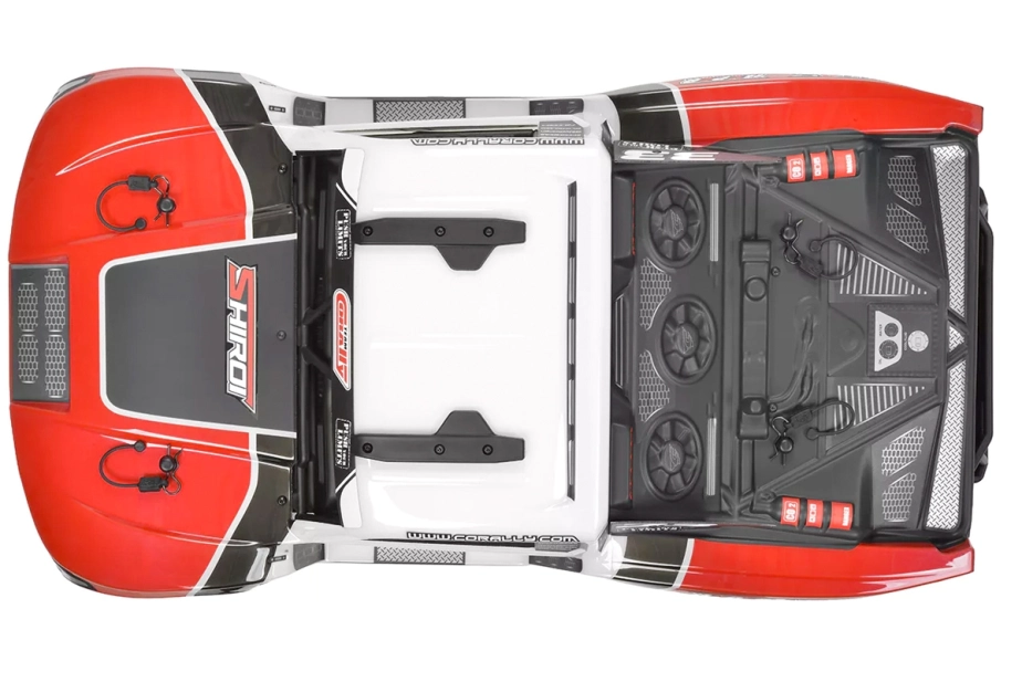 SHIROI XP 6S - RTR - Brushless Power 6S - červená