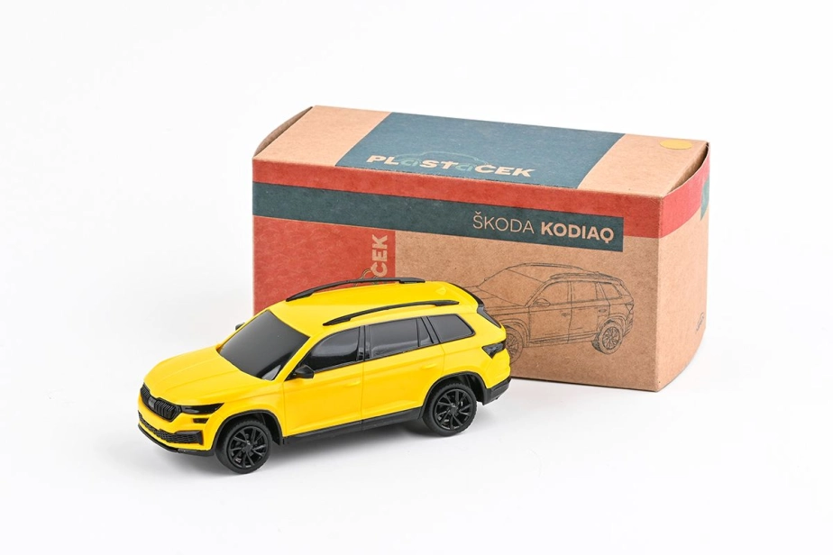 BAZAR – Abrex Plasťáček Škoda Kodiaq FL 1:43 – žltá