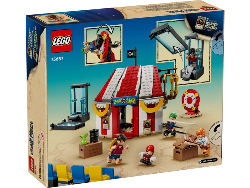LEGO ONE PIECE - Klaun Buggy a jeho cirkusový stan
