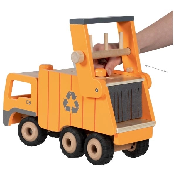 Goki Dřevěné popelářské auto Eko