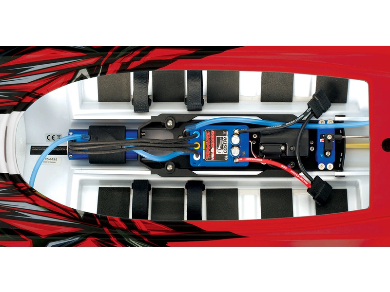 RC loď Traxxas Spartan TQi RTR, ružová