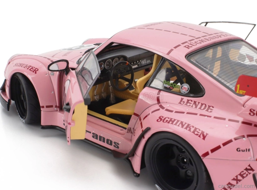 Solido Porsche 911 993 Rwb Bodykit N 23 Pink Pig Coupe 2020 1:18 Pink