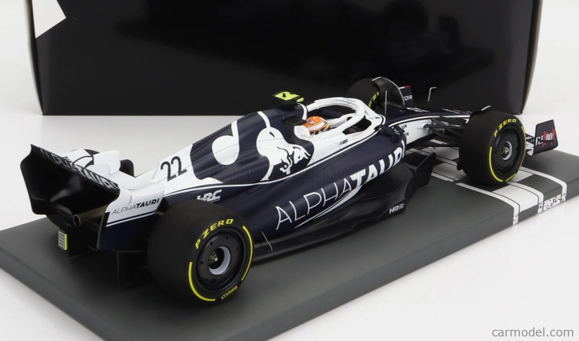 Minichamps Alpha tauri F1 At03 Honda Team Alpha Tauri N 22 1:18, bílomodrá