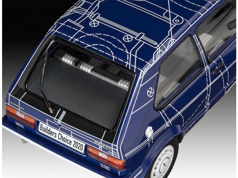 Revell Volkswagen Golf Gti Builders Choice (1:24)