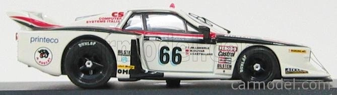 Best-model Lancia Beta Montecarlo N 66 24h Le Mans 1982 Lamerle - Olivar - Castellano 1:43 Bílá