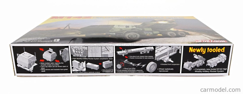 Dragon armor Truck M142 High Mobility Artillery Rocket System Military 1:72 /