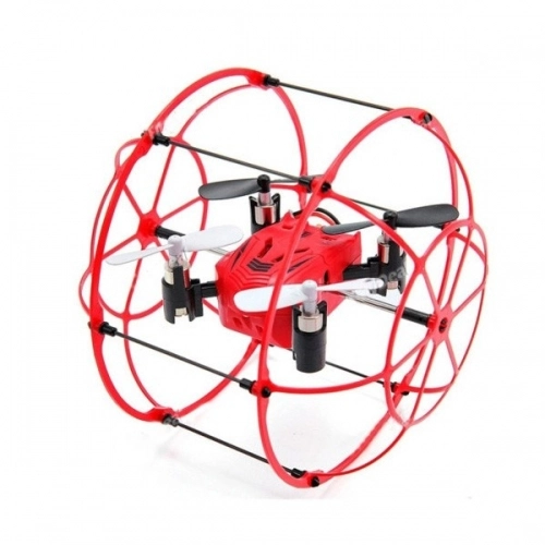RC dron SkyWalker Mini, červená