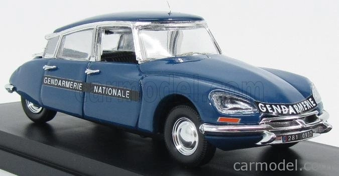 Rio-models Citroen Ds21 Gendarmerie 1972 1:43 Modrá