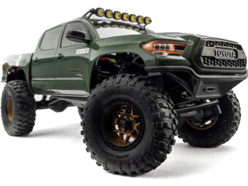 Axial SCX30 Toyota Tacoma TRD Pro Extreme 1:30 4WD RTR zelený