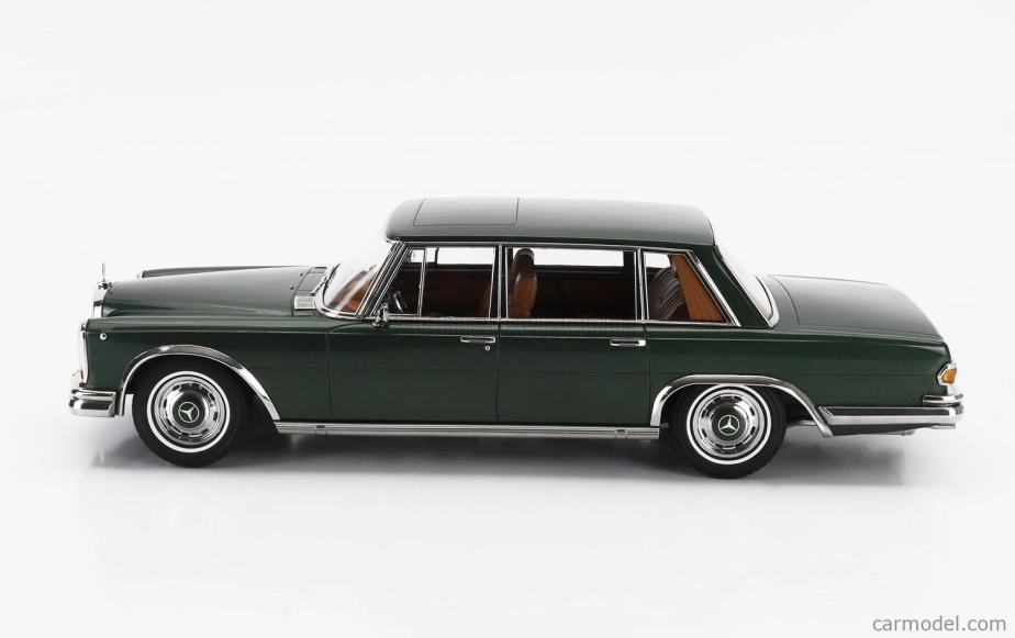 Kk-scale Mercedes benz S-class 600 Pullman (w100) 1963 1:18 Green Met