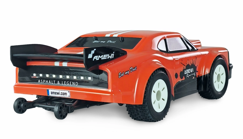 RC auto DR1.6 Drag Racer brushed, oranžová