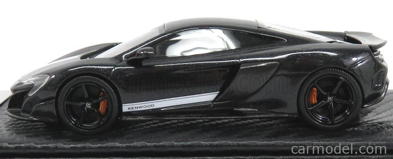 Tecnomodel Mclaren 675lt Kenwood Jvc Concept Edition 2016 1:43 Black Met