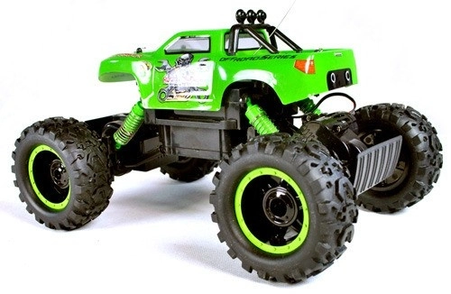RC auto King Crawler, zelená