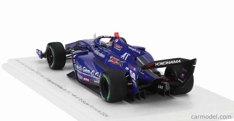 Spark-model Dallara Sf23 Hr-417-e M-tec Team B-max Racing N 50 Super Formula Season 2024 Iori Kumura 1:43 Blue Black