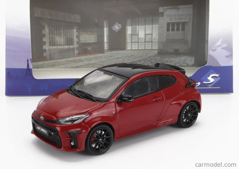 Solido Toyota Yaris Gr 1.6l 261hp Turbo Awd 2020 1:43 Červená